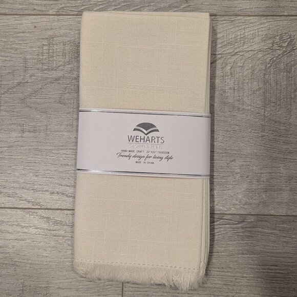 WEHARTS set of 6 Cloth Dinner Napkins NWT - Picture 1 of 5